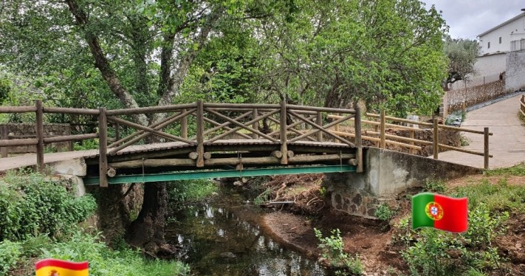 El puente más pequeño del mundo que une España y Portugal