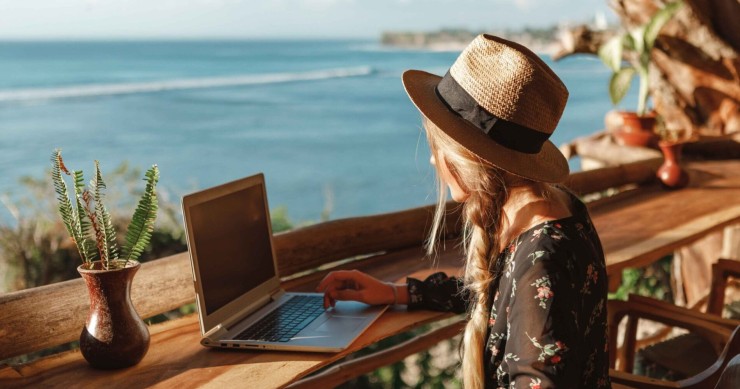 Working remotely Spain