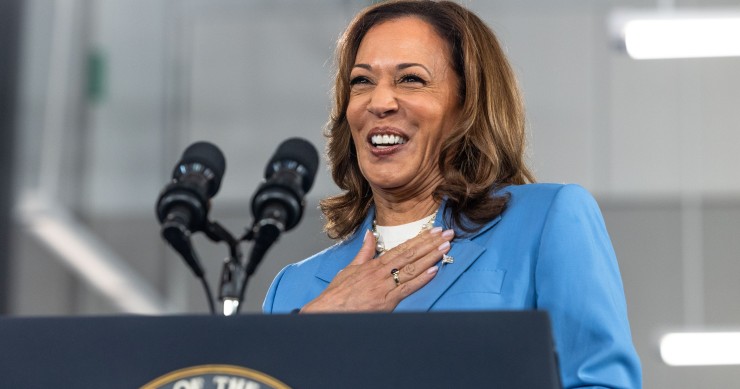 Kamala Harris, candidata demócrata a la presidencia de EEUU