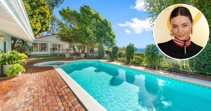 La modelo Miranda Kerr logra vender su casa de Malibú, California