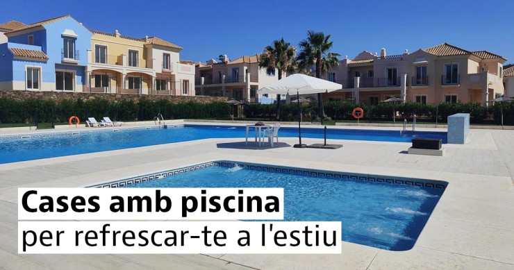 Cases amb piscina