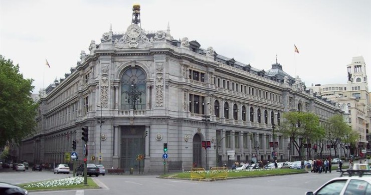 Archivo - Edificio del Banco de España.