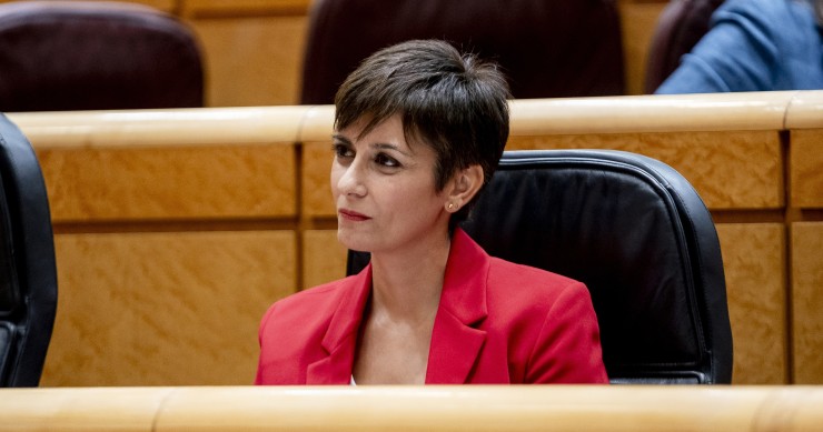 La ministra de Vivienda y Agenda Urbana, Isabel Rodríguez, durante una sesión plenaria en el Senado, a 10 de septiembre de 2024, en Madrid (España).