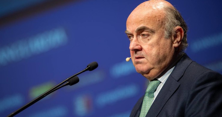Archivo - El vicepresidente del Banco Central Europeo (BCE), Luis de Guindos.