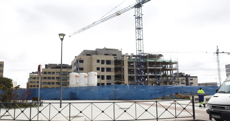 Archivo - Recurso de viviendas en construcción