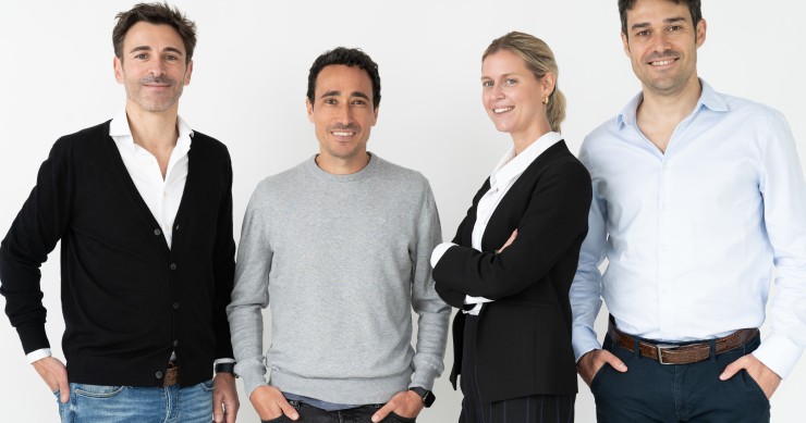 Los socios de Acurio Ventures: Diego Recondo, Ander Michelena, Kate Cornell y Hugo Mardomingo.