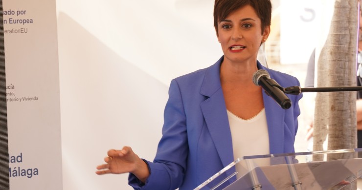 La ministra de Vivienda y Agenda Urbana, Isabel Rodríguez. 