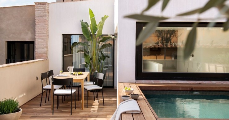 Luxury penthouse for rent in Barcelona