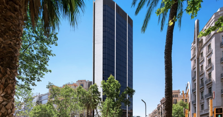 Hines finaliza las obras de Diagonal Vertical en pleno distrito de negocios de Barcelona