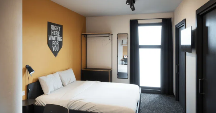 Habitación de un piso compartido en Madrid