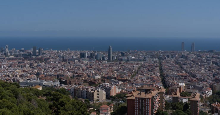 Arxiu - Vista panoràmica de Barcelona.