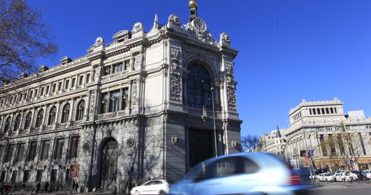 Fachada del Banco de España