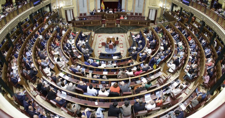 Archivo - Plano general del hemiciclo