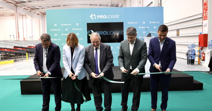 Inauguración de la nave de Prologis en Sant Boi (Barcelona)