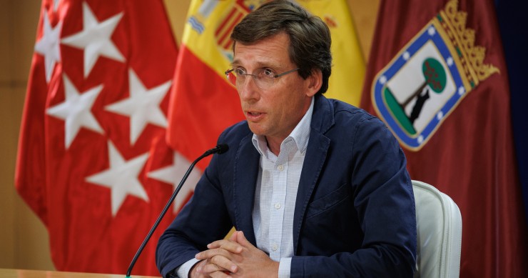 El alcalde de Madrid, José Luis Martínez-Almeida