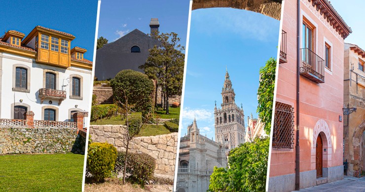 Maisons dans les sites du patrimoine mondial