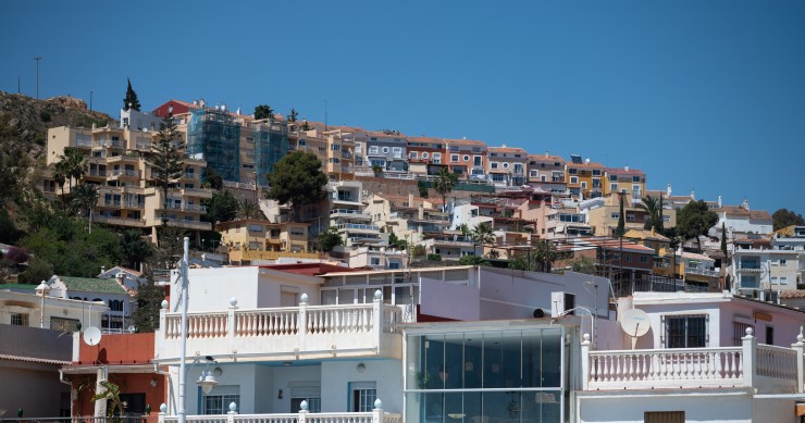 Viviendas en la costa de Málaga