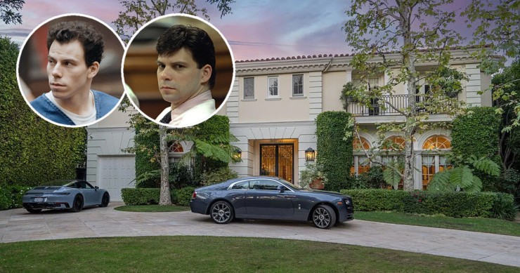 Luces, ‘sangre’ y acción: así es la mansión de los hermanos Lyle y Erik Menéndez en Beverly Hills