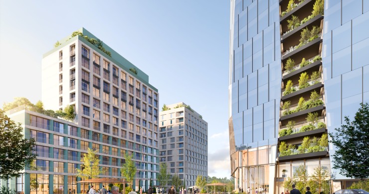Edificio de flex living de Metrovacesa y Vita