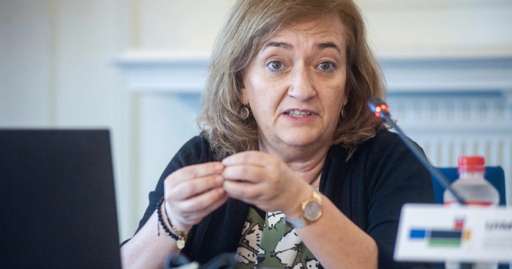 Archivo - La presidenta de la AIReF, Cristina Herrero.