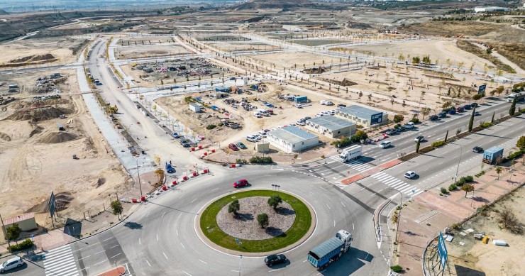 Avance de las obras en Valdecarros (Madrid)