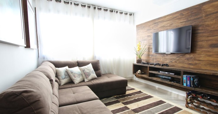 Salón con tv