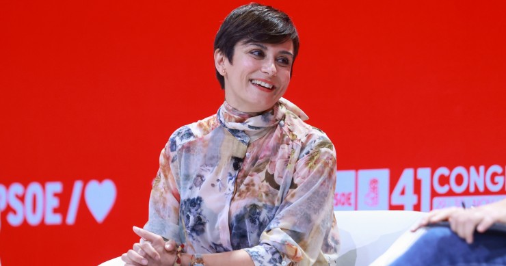 La vocal de la CEF-PSOE y ministra de Vivienda y Agenda Urbana del Gobierno de España, Isabel Rodriguez