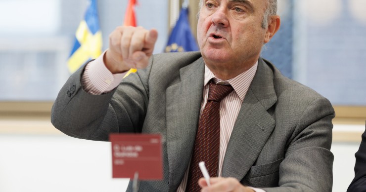 Archivo - El vicepresidente del Banco Central Europeo (BCE), Luis de Guindos, en una imagen de archivo.