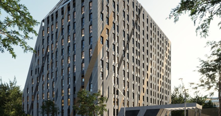 Aedas Homes y Arcano Partners invierten 70 millones de euros en un hotel y apartahotel en Valdebebas (Madrid) Proyecto de uso mixto de Arcano Partners y Aedas Homes en Valdebebas