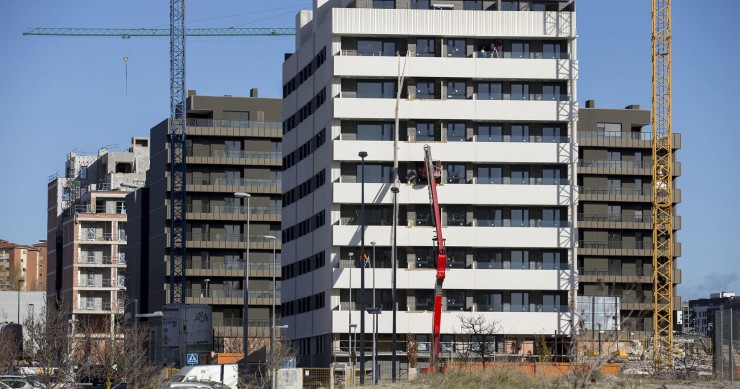 Archivo - Construcción de vivienda