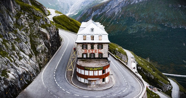 El hotel Beldevere, el más famoso de Instagram, abandonado por el cambio climático