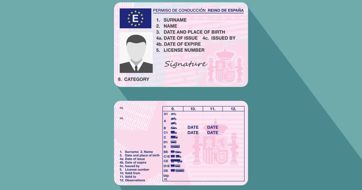 Qué son los códigos del carnet de conducir