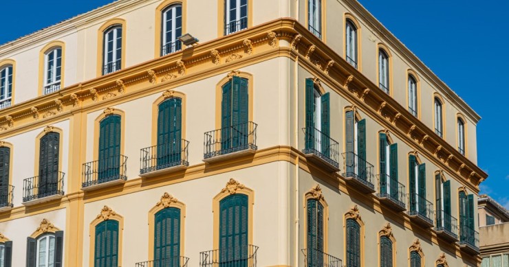 Edificio de apartamentos turísticos en Málaga