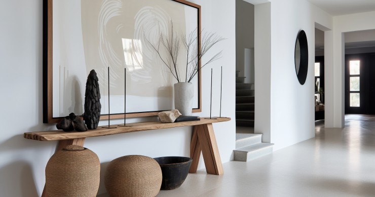 Decorar el rellano de la escalera de la comunidad