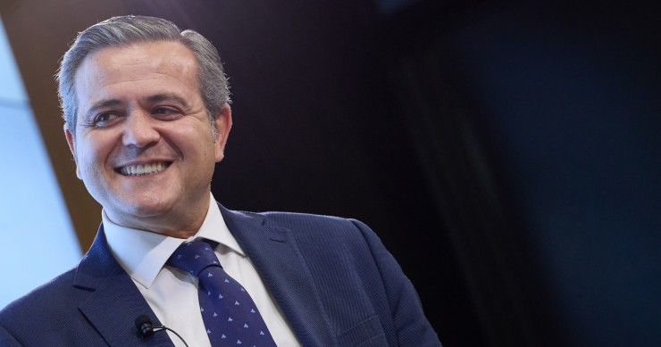 El consejero de Vivienda, Transportes e Infraestructuras de la Comunidad de Madrid, Jorge Rodrigo Domínguez