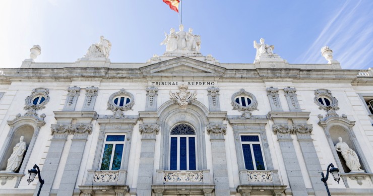 Archivo - El Tribunal Supremo en la Plaza de la Villa de París, a 8 de abril de 2024, en Madrid (España).