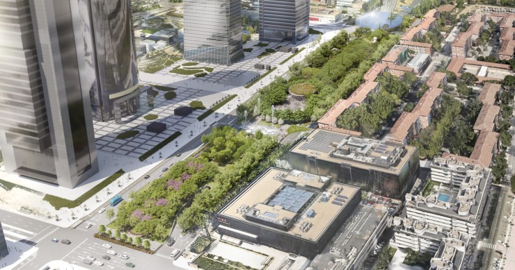 Soterramiento del norte de la Castellana