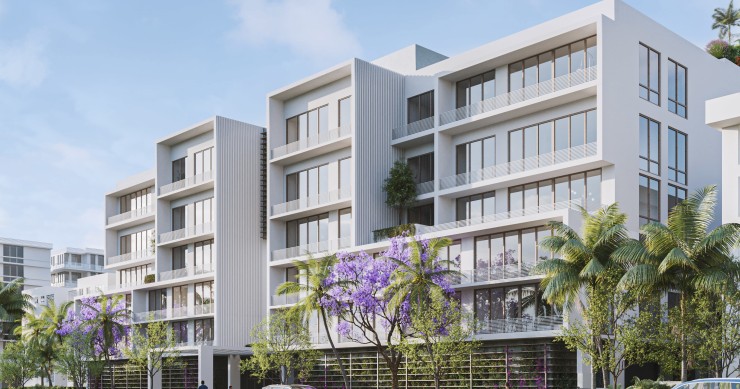 Archivo - Edificio residencial de OHLA en Miami