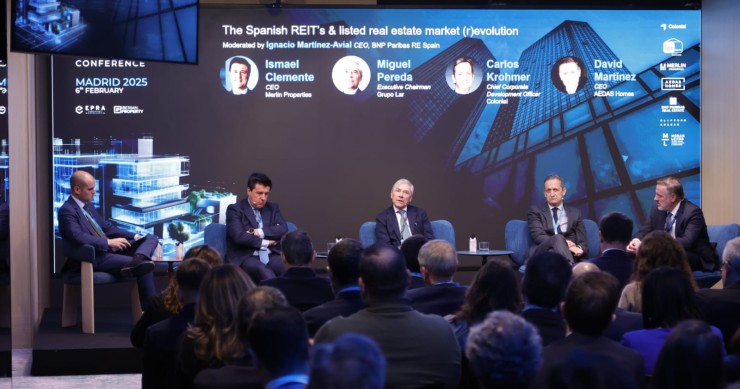 Mesa redonda en la conferencia Iberian Reit 2025