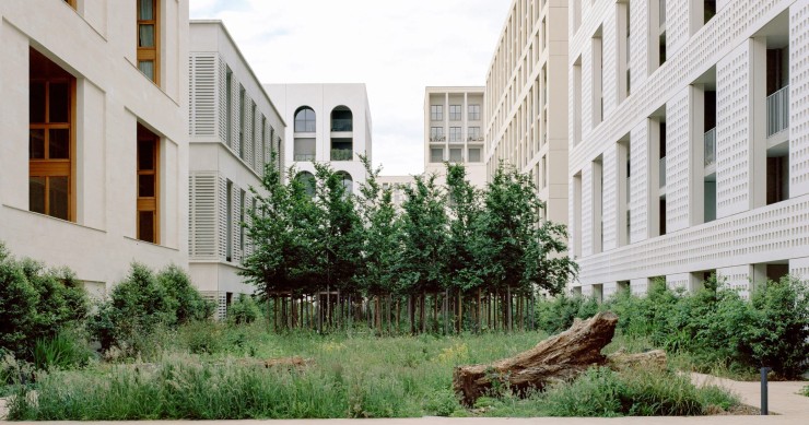 Ubicado en el corazón de Burdeos, el nuevo distrito de Amédée Saint-Germain está diseñado por el estudio Local Architecture Network (LAN).