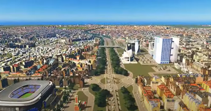 Este videojuego te permite recrear ciudades españolas