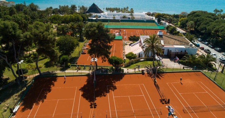 'Rafa Nadal Tennis Centre' at the luxurious Don Carlos hotel in Marbella (Malaga)