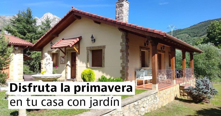 Casas con jardín
