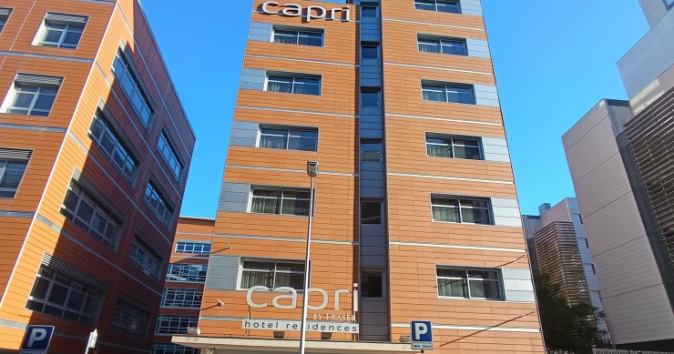 La socimi All Iron completa la compraventa del aparthotel Capri by Fraser Barcelona por 35 millones de euros Inmueble de All Iron en Barcelona.