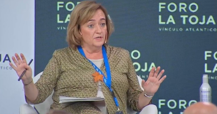 Archivo - La presidenta de la Autoridad Independiente de Responsabilidad Fiscal (AIReF), Cristina Herrero.