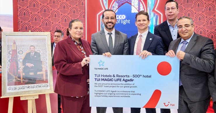 TUI Group abrirá su hotel número 500 en Marruecos en 2027 y prevé ampliar su cartera a 600 activos a medio plazo.