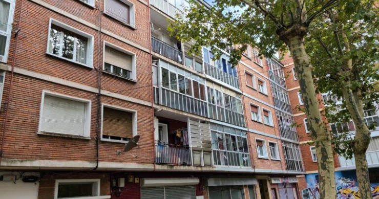 Archivo - Edificio del barrio de Zaramaga de Vitoria-Gasteiz