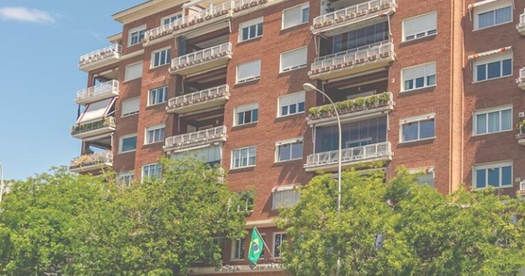 Acrivo de Vitruvio en la calle Goya de Madrid