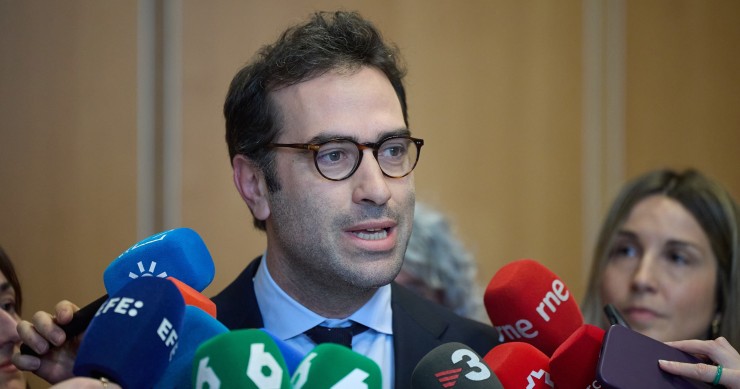 El ministro de Economía, Comercio y Empresa, Carlos Cuerpo. 