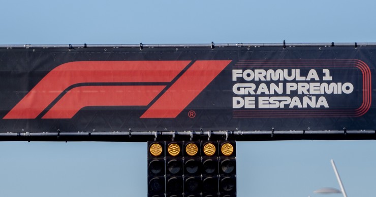 Archivo - Arco de salida que tendrá el Gran Premio de España de Fórmula 1, en IFEMA Madrid, a 5 de diciembre de 2024, en Madrid (España). Madrid organizará el Gran Premio de España de Fórmula 1 desde 2026 y hasta 2035, por lo que el Mundial de la mayor co